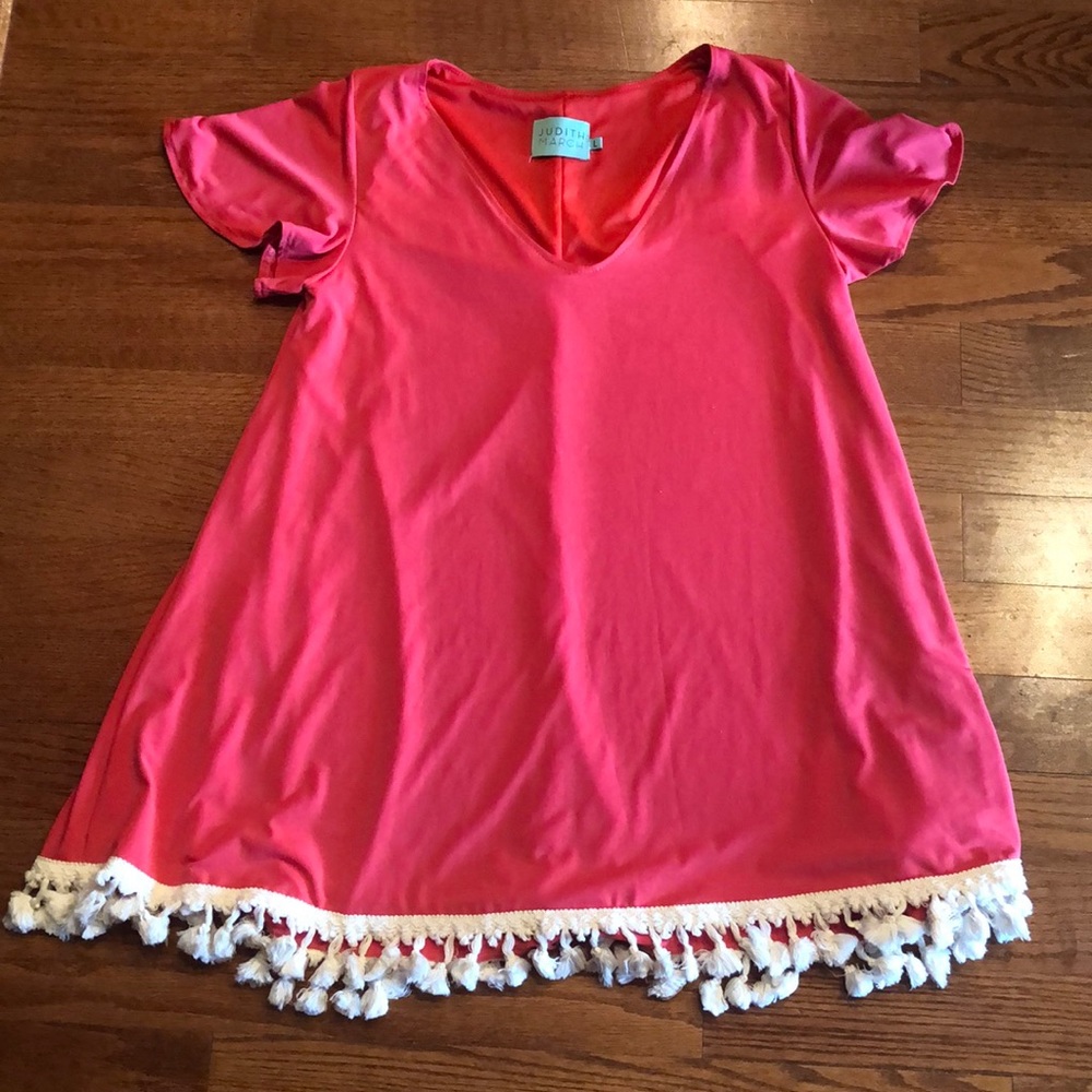 Judith March coral dress size Large